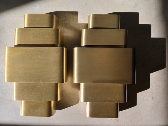 Image 1 of Applique da parete in stile Art Déco