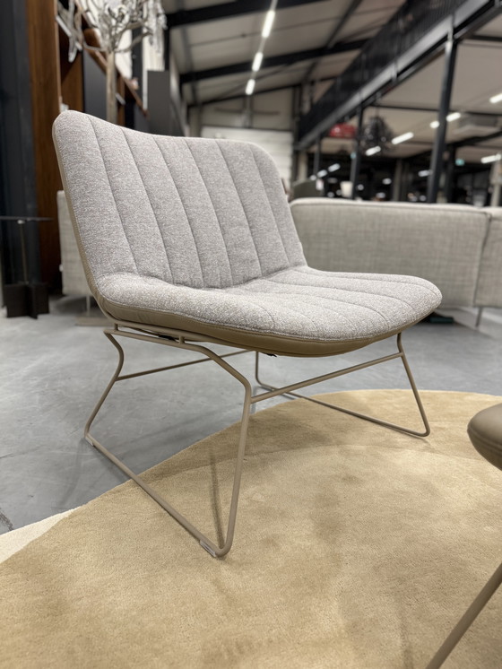 Image 1 of Bert Plantagie Draat Armchair With Footstool