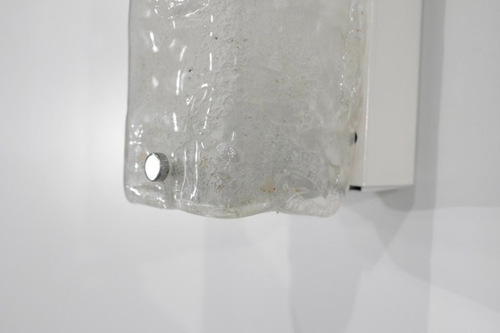 Image 1 of Grande coppia di appliques in vetro di Murano, Italia anni '70. Vintage