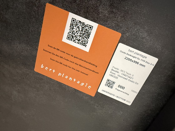 Image 1 of Bert Plantagie Edge eettafel Keramiek 220x100