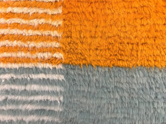 Image 1 of Berber Rug - 296 cm x 206 cm - colored Wool