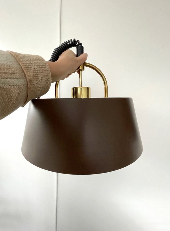 Image 1 of Lampada a sospensione vintage Hercules di Jo Hammerborg di Jo Hammerborg per Fog e Mørup, 1960