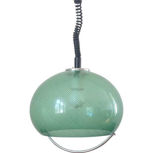 Lampada a sospensione Meblo di metà secolo, disegnata da Harvey Guzzini, Italia, anni '70