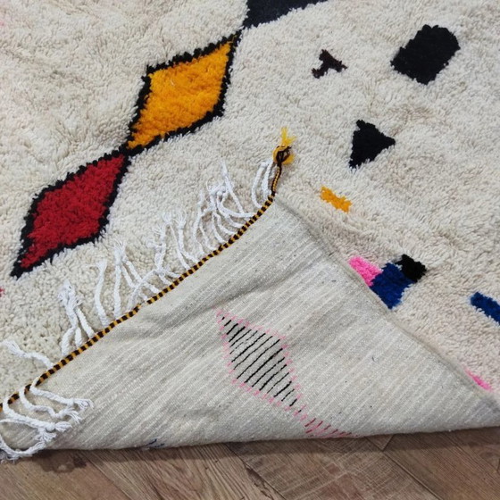 Image 1 of Berber Rug XXL Wool – Handcrafted Moroccan Artistry (300 × 195 cm)