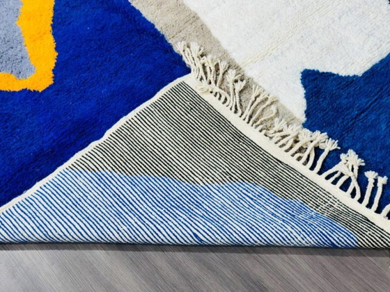 Image 1 of Tapis marocain en laine naturelle 250cmx150cm