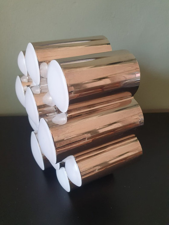 Image 1 of Vintage Ikea SÖDERSVIK Lamp: Chrome Space Age Light