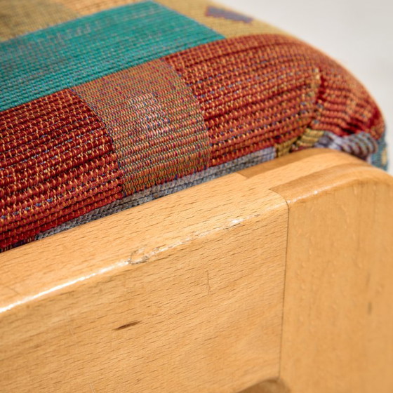 Image 1 of Stapelbarer Buchenholzstuhl