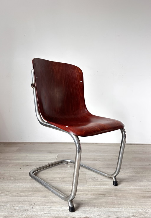 4x Pagholz Designerstühle