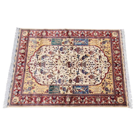 Handgeknoopt Turks wollen tapijt | 500.000 knopen | Vaasontwerp | 150 × 200 cm (59 × 79 inch) (photo 10 of 10)