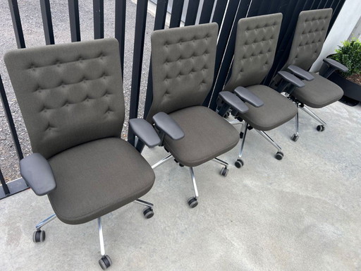 4x Vitra ID Trim Bürostühle