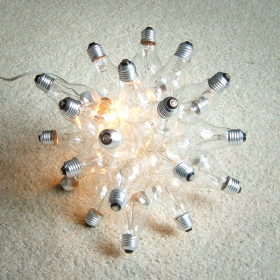 Image 1 of "Spare" Light Object Constructed From 26 Light Bulbs