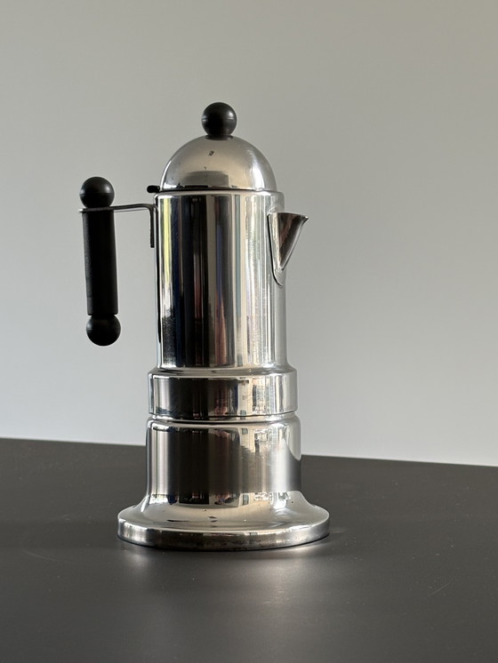 Image 1 of Caffettiera a percolazione / moka Vev Vigano Kontessa in acciaio inossidabile vintage anni '80