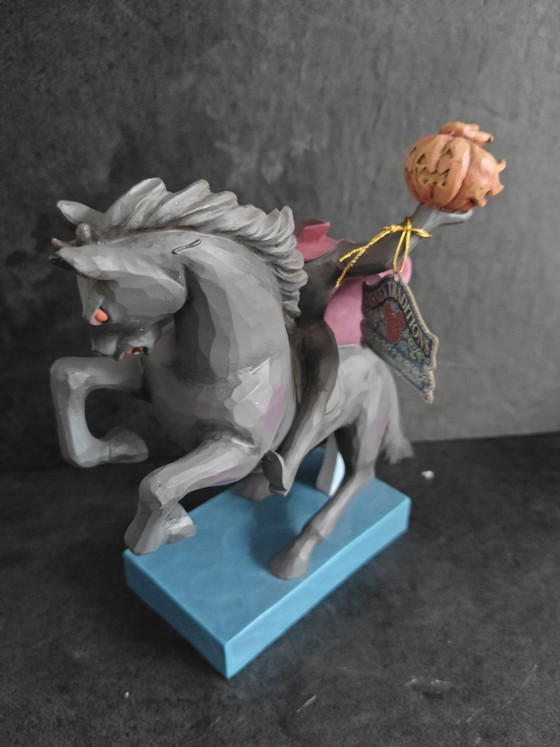 🎃 Rare & Retired: Jim Shore Disney "Heads Up, Ichabod!" 6007059 🎃, Decorative Objects, Other, Multi Color (photo 9 of 15)