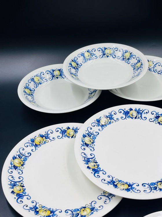 Image 1 of Set di 9 piatti vintage Cadiz – Villeroy & Boch – anni '60-'70