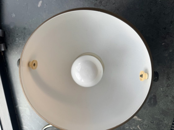Lampada vintage design Dijkstra Space Age, Dijkstra Lampen, Applique, Metallo, Cromo, Beige (foto 10 di 10)