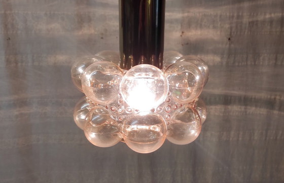 Image 1 of Hanglamp in bubbelvorm van Helena Tynell voor Limburg - jaren 60/70