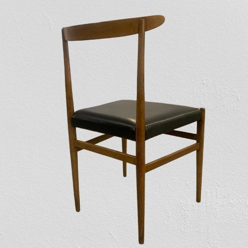 Image 1 of 6 Chaises de salle à manger Mid Century