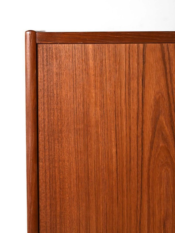 Image 1 of Credenza scandinava d'epoca in teak con venature sorprendenti