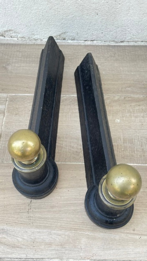 Alari Neoclassici GHISA e OTTONE – Oggetti decorativi, Brass, Cast Iron (photo 24 of 27)
