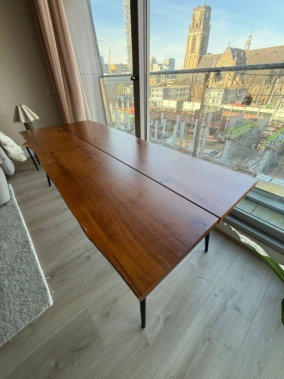 Image 1 of Westwing dining table walnut look - mid-century style