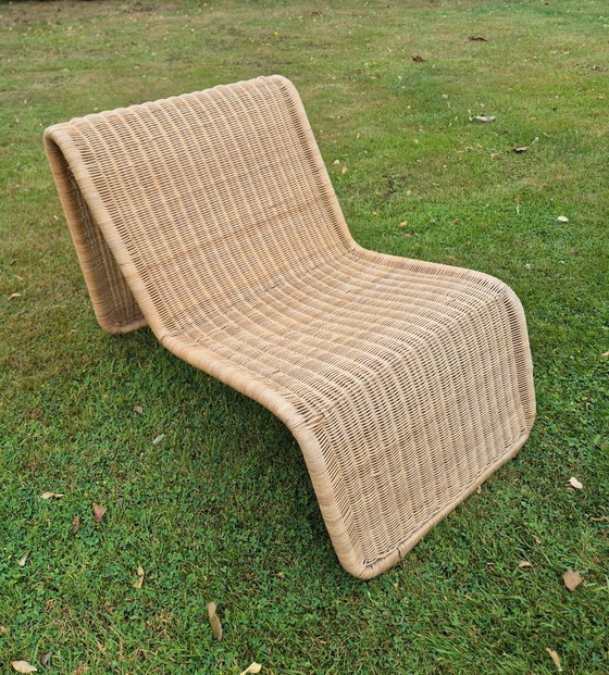 Image 1 of Vintage Hestra Rotan Loungestoel