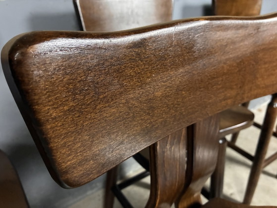 Brutalist 5 Lage Barkrukken ‘T-Back’ – Wood (photo 7 of 15)
