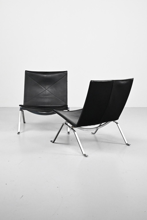Ensemble de 2 fauteuils PK22 pour Fritz Hansen