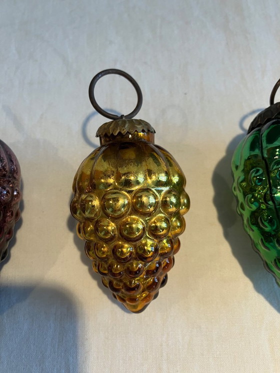 Vintage Christmas Ornaments – Decoration, Glass, Metal (photo 9 of 12)