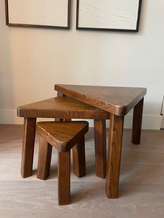 Image 1 of Brutalist 70’s nesting tables