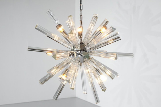 Image 1 of Sputnik pendant light in Murano glass, Italy.