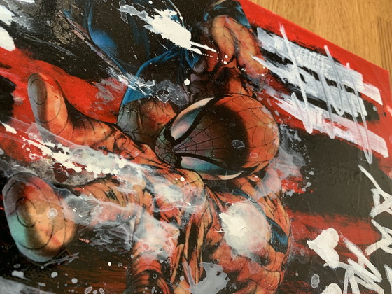 Image 1 of Véro Cristalli – ATRACÓN DE TRÁFICO (2024) – Obra original firmada – Técnica mixta – Con marco