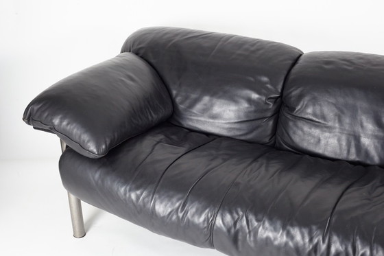 Image 1 of Poltrona Frau 'Pausa' 3seater de cuero italiano postmoderno de Pierluigi Cerri