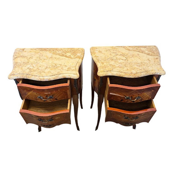 Comodini classici in stile Luigi XV francese, anni '70. – Wood (photo 4 of 10)