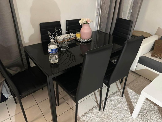 Image 1 of Table with chairs