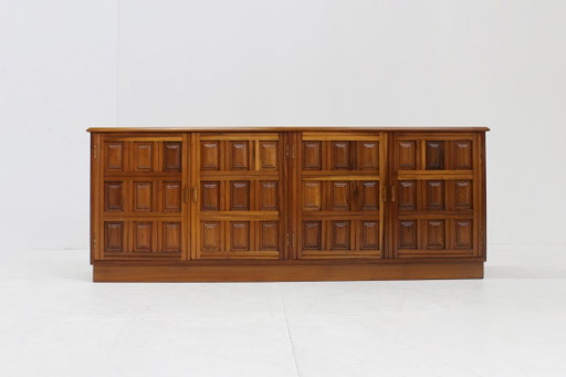 Vintage Brutalist Sideboard 1970s