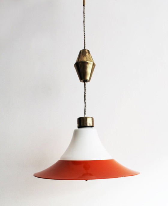 Image 1 of Vintage 1960s Adjustable Ceiling Lamp