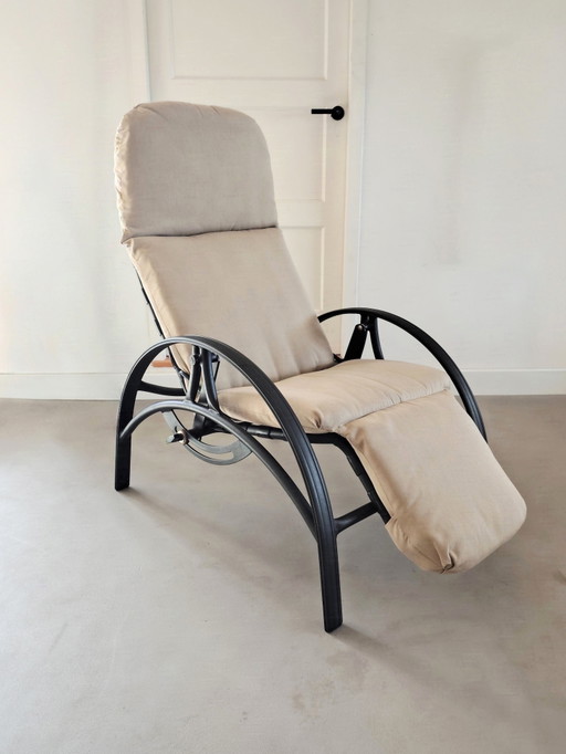 Fauteuil relax vintage Homecrest « Holly Hill » – verstelbare relaxstoel, Aluminium, Textile