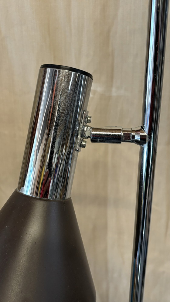 Image 1 of Vintage verchroomde vloerlamp