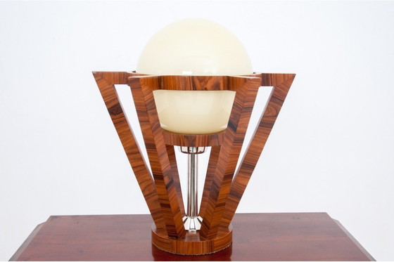 Image 1 of Lámpara Art Decó, Polonia, años 50.