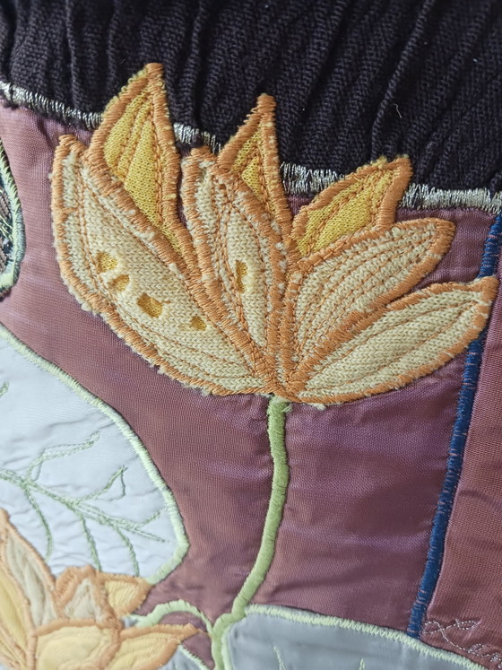 Vintage Patchwork Wall Hanging – Wall decoration, Textile, Velvet (photo 11 of 15)