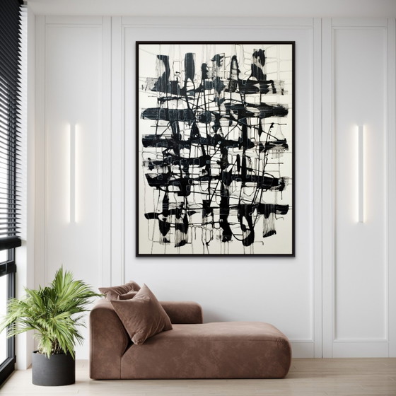 Antadze Abstract Composition XXL – Paintings & Drawings, Canvas (photo 4 of 14)