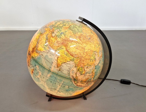Image 1 of Space Age Plexi Globe with Lamp