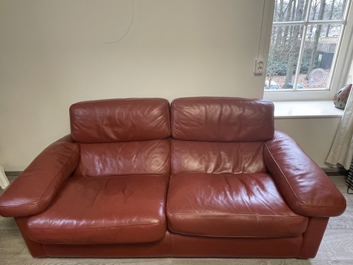 Divano Frau Poltrona in pelle impeccabile