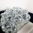 Vintage bubble ceiling light Helena Tynell Glashutte