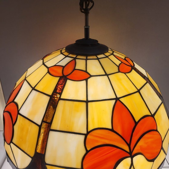 Image 1 of Grande lampadario Tiffany Art Déco