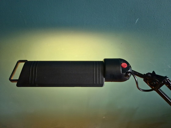 Vintage Lival Global PL11 | Finnish design Table lamp | 80s, Metal, Plastic, Black (photo 8 of 9)