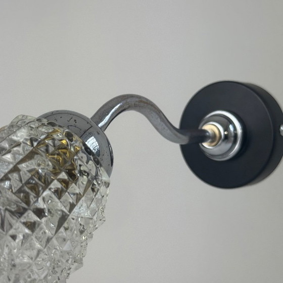 Image 1 of PAIR OF VINTAGE SWAN NECK WALL LIGHTS