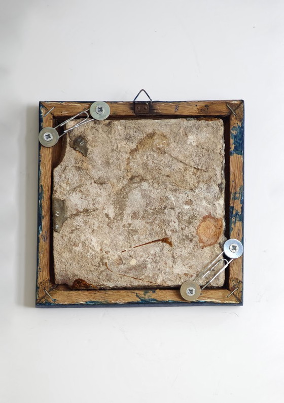 Image 1 of Antique Delft tile with animal motif – 18th century - pig