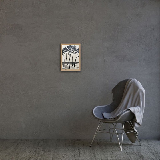 Image 1 of India ink on natural paper.  Format 30x21cm.