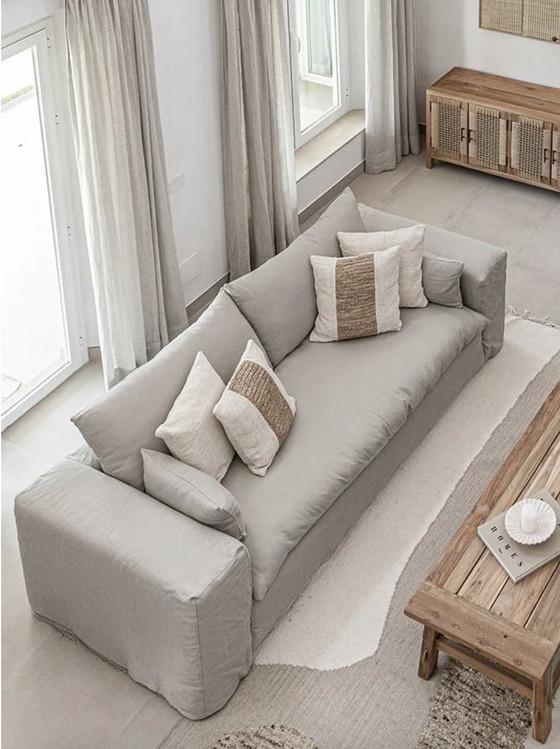Image 1 of Zoco Home Ibiza Haven Leinensofa